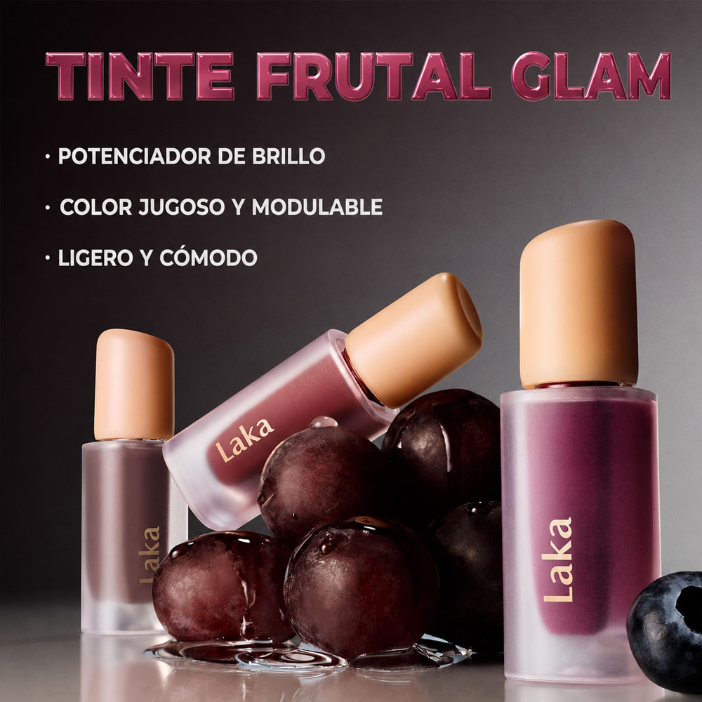 Tinte labial Laka Fruity Glam Tint 107 Sugar