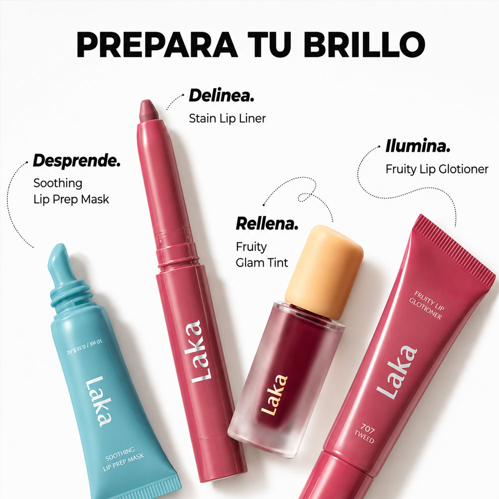 Tinte labial Laka Fruity Glam Tint 119 Dreaming