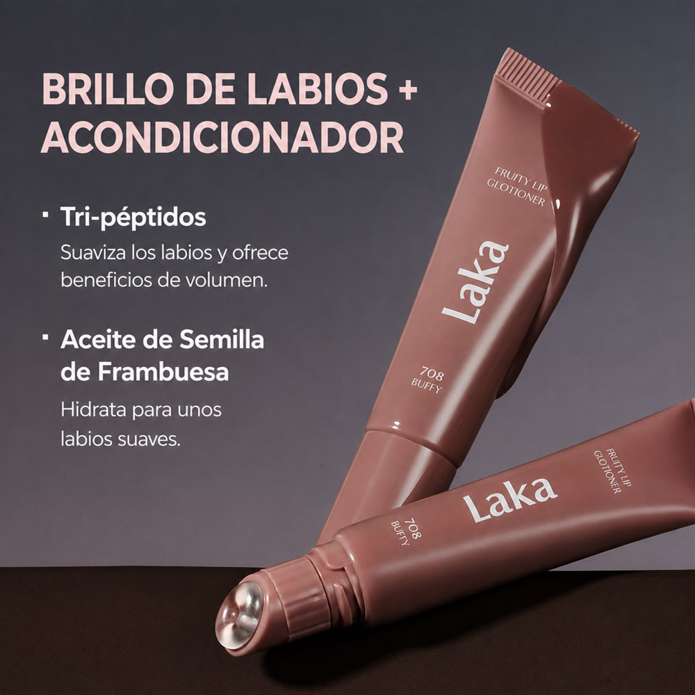 Brillo labial Laka Fruity Lip Glotioner 702 Melts