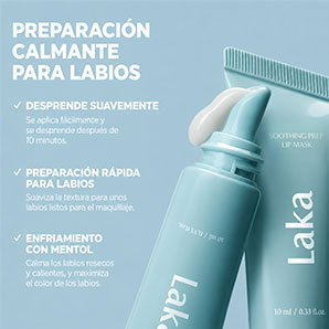 Mascarilla labial Laka Soothing Prep Lip Mask