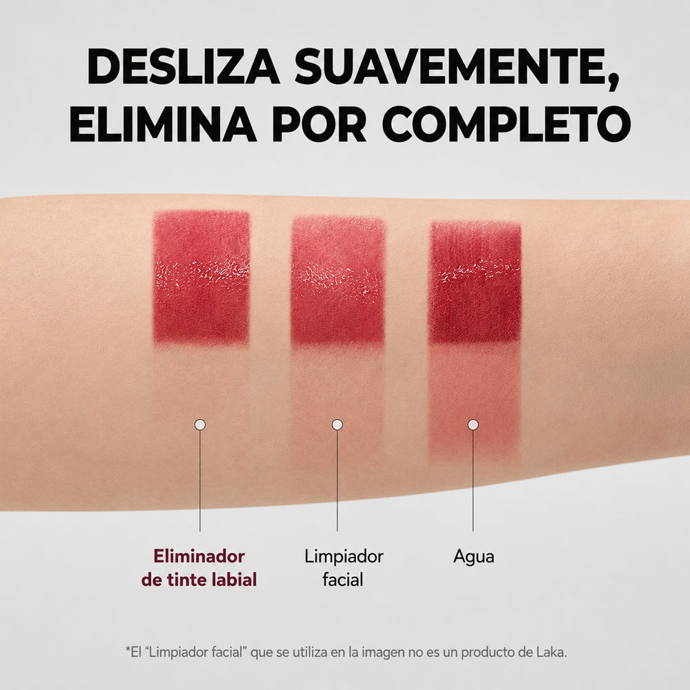 Removedor de tinte labial Laka Washful Tint Remover