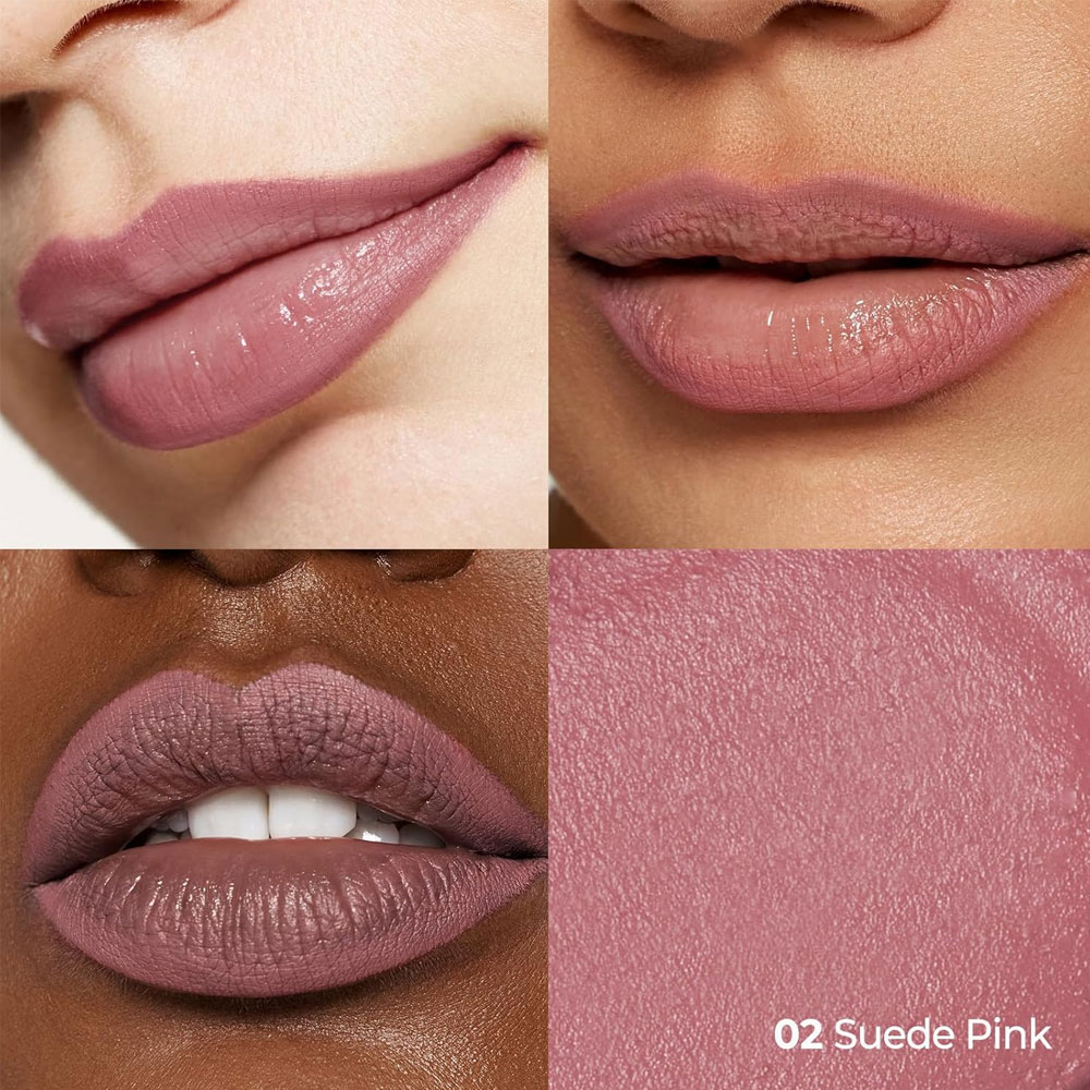 Delineador de labios Laka Stain Lip Liner 02 Suede Pink