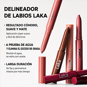 Delineador de labios Laka Stain Lip Liner 06 Mauve Whisper