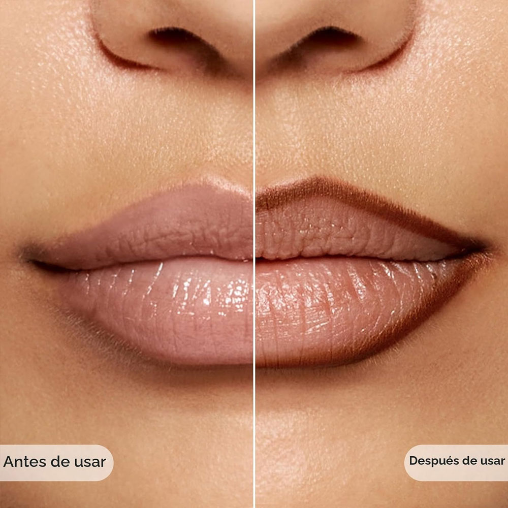 Delineador de labios Laka Stain Lip Liner 07 Espresso Temper