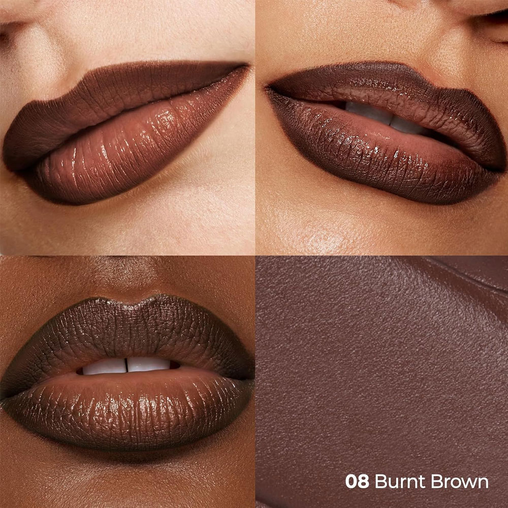 Delineador de labios Laka Stain Lip Liner 08 Burnt Brown