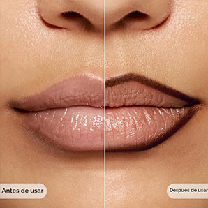 Delineador de labios Laka Stain Lip Liner 08 Burnt Brown