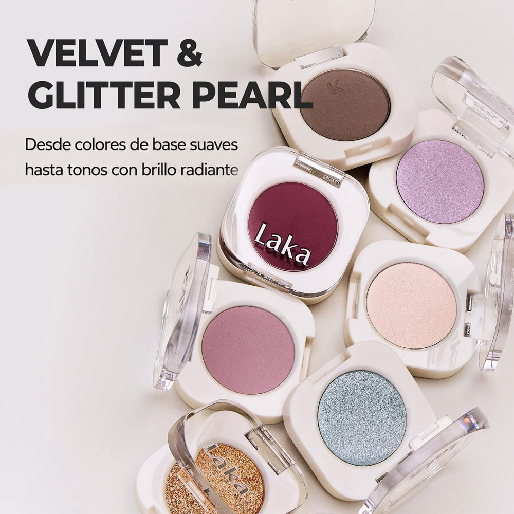 Sombra de ojos Laka Mono Eyeshadow 922 Snow