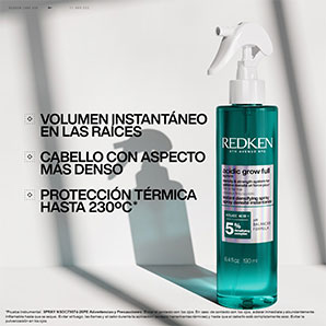 Spray Densificador Redken Acidic Grow Full System para Volumen y Cuerpo 190ml