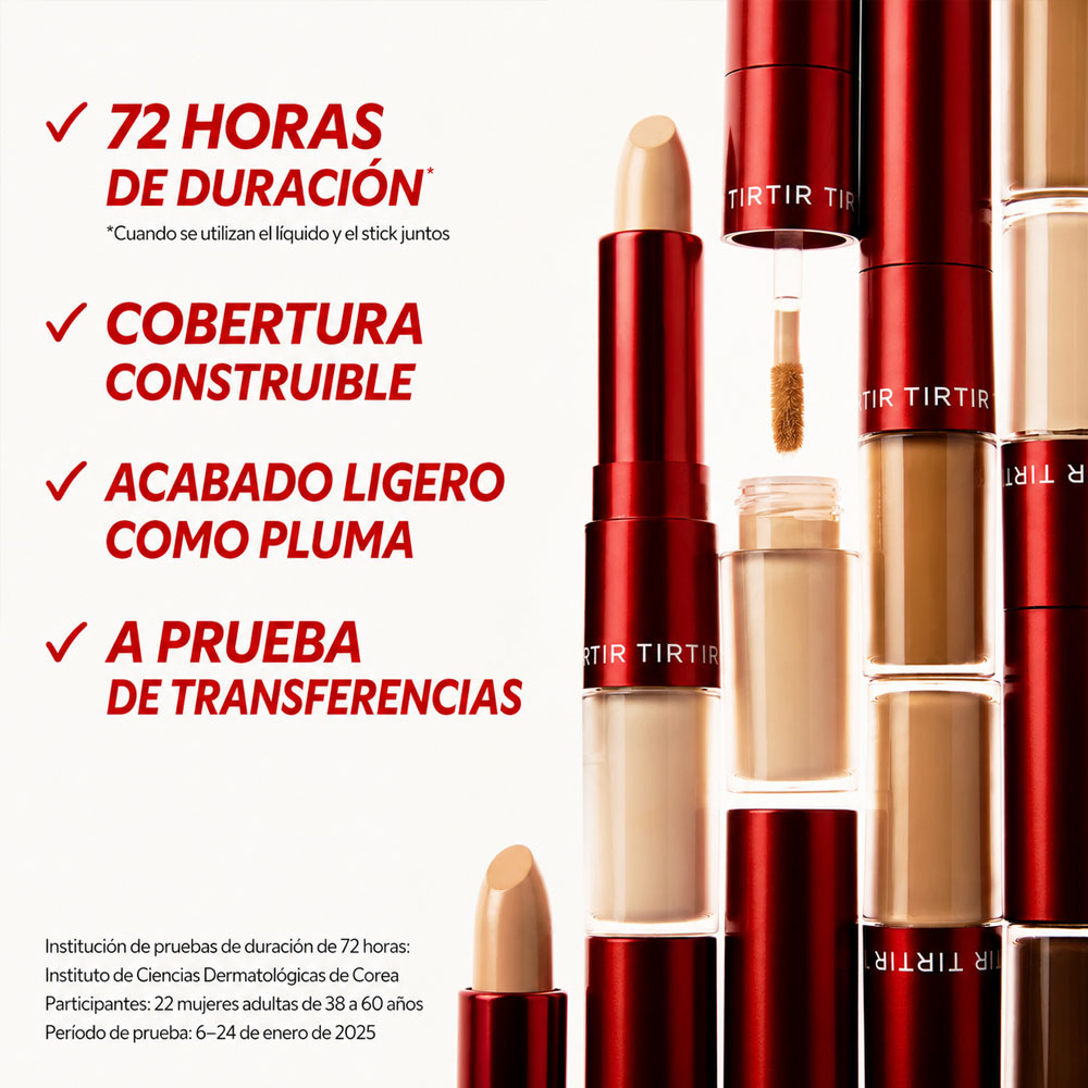Corrector TIRTIR Glide & Hide Blurring Concealer 3 W