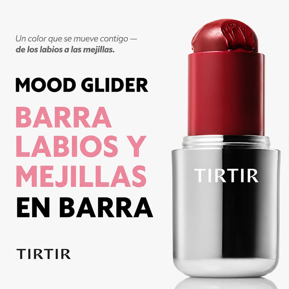 Rubor y Labial en barra TIRTIR Mood Glider Lip & Blush Stick 01 Peach Mingle