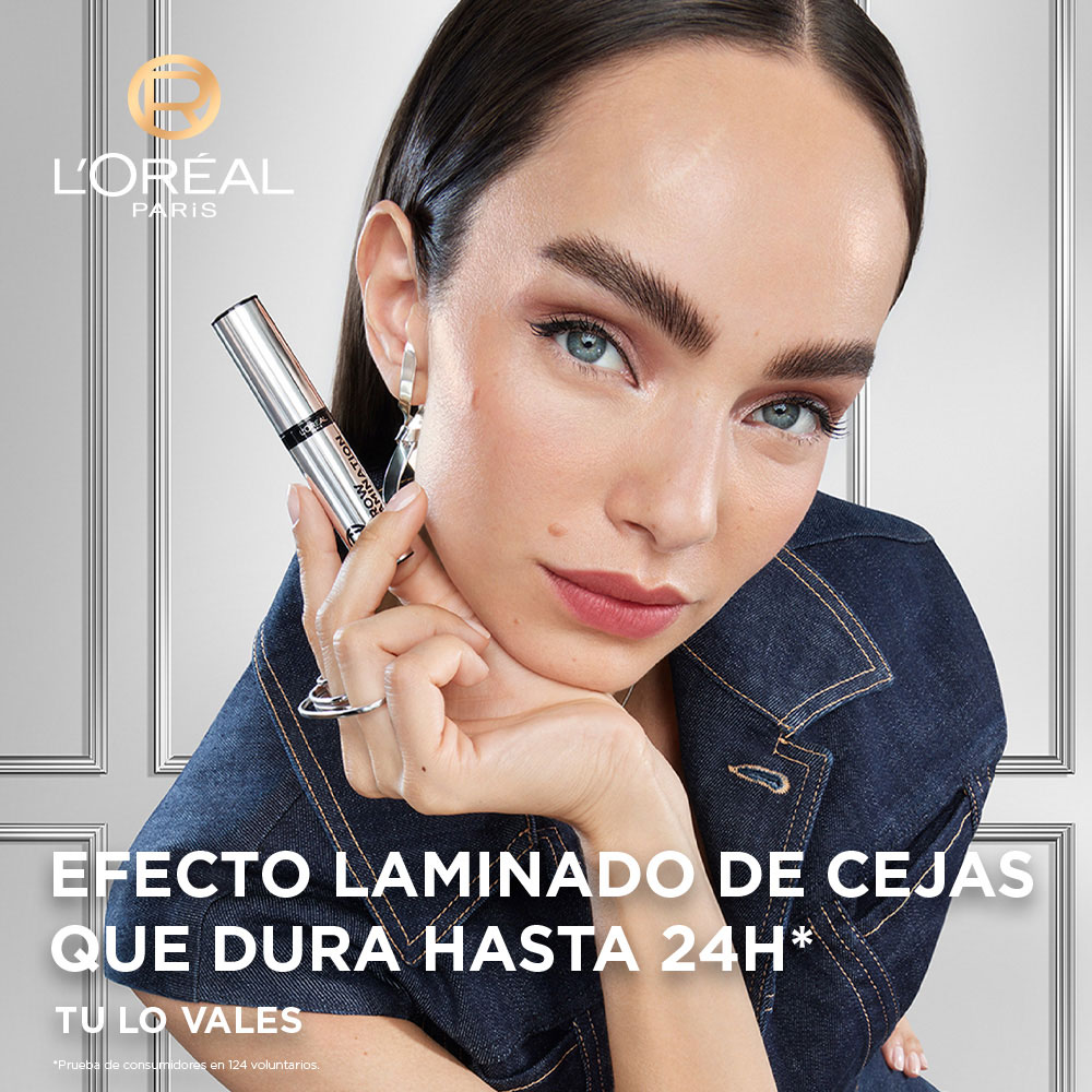 Gel de Cejas L'Oréal Paris 24H Brow Lamination Fijador Transparente