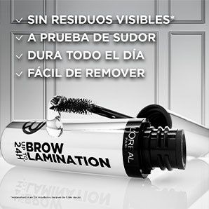 Gel de Cejas L'Oréal Paris 24H Brow Lamination Fijador Transparente