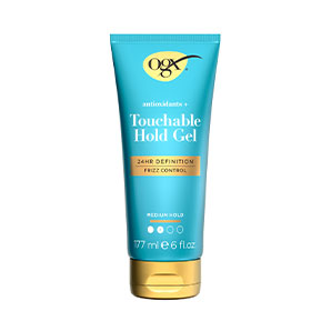 Gel fijador de cabello OGX Antioxidants + Touchable Hold Gel 177 ml