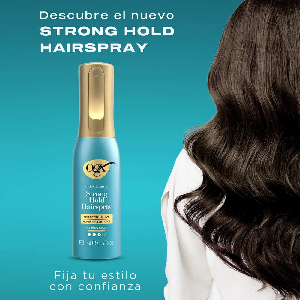 Fijador de cabello OGX Antioxidants + Strong Hold Hairspray 193 ml