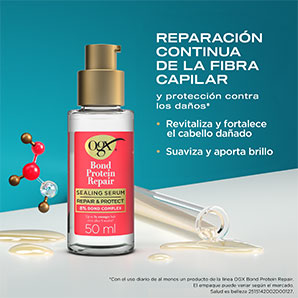 Sérum Sellador OGX Bond Protein Repair reparación y protección 50 ml