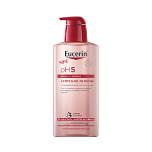 Aceite y Gel de Ducha Eucerin pH5 para piel sensible 400 ml