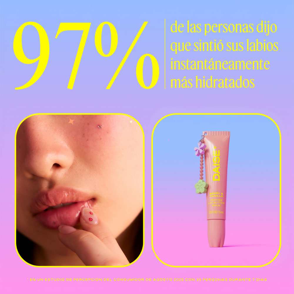 Bálsamo labial Daise Beauty Peptide Lip Butter Balm Berry & Vanilla
