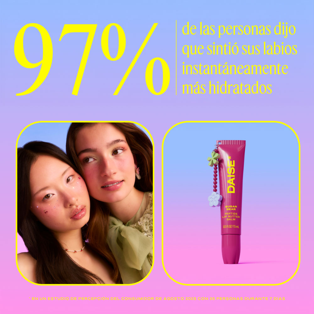 Bálsamo labial Daise Beauty Peptide Lip Butter Balm Sugar Bear