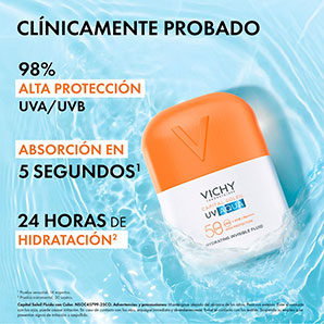 Protector Solar Vichy Capital Soleil UV Aqua Hydrating Invisible SPF 50