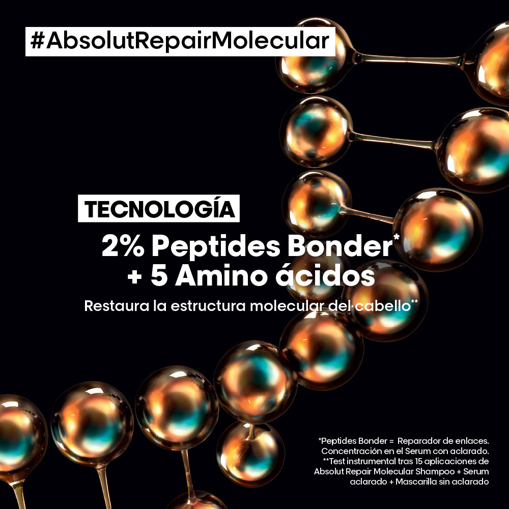 Shampoo L'Oréal Professionnel Absolut Repair Molecular Sin Sulfatos 500ml