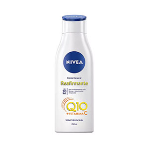 Crema corporal Nivea Q10 reafirmante Vitamina C 250 ml