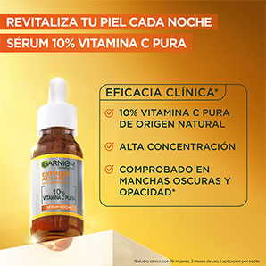 Pack Garnier sérum booster anti manchas + sérum noche + Super UV