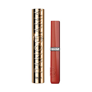 Pack L'Oréal Máscara Voluminous Panorama + Labial Infallible Laque 510