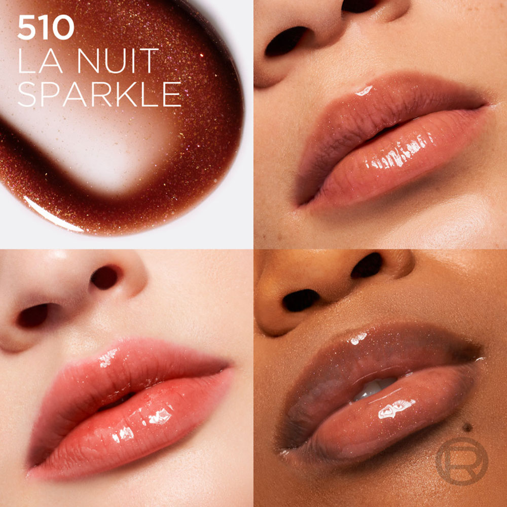 Pack L'Oréal Paris Labial líquido Infallible Matte Resistance 150 Lazy Sunday + Brillo labial Plump Ambition 510 La Nuit Sparkle