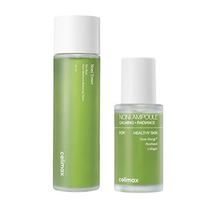 Pack Hidratación Celimax The Real Noni Moisture Balancing Toner + Energy Ampoule